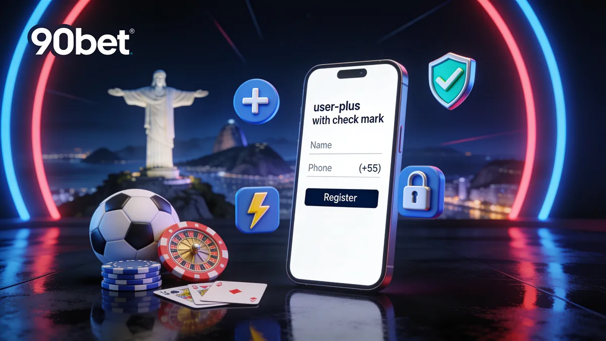 Cadastro na 90bet — 90bet no Brasil
